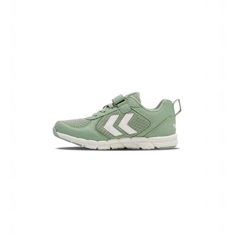 Hummel Speed Jr Sneakers Barn Gröna | 072215-659