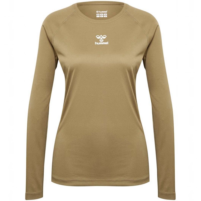 Hummel Sprint Mesh L/S T-shirt Dam Bruna | 636754-444
