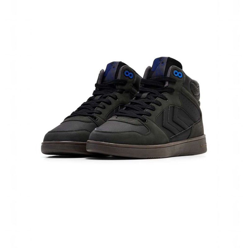Hummel St Power Play Mid Wt Sneakers Dam Svarta | 833790-344
