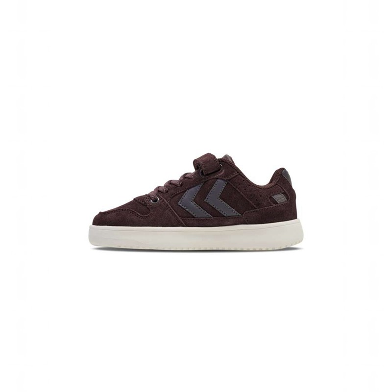 Hummel St. Power Play Suede Jr Sneakers Barn Fuchsia | 929378-859