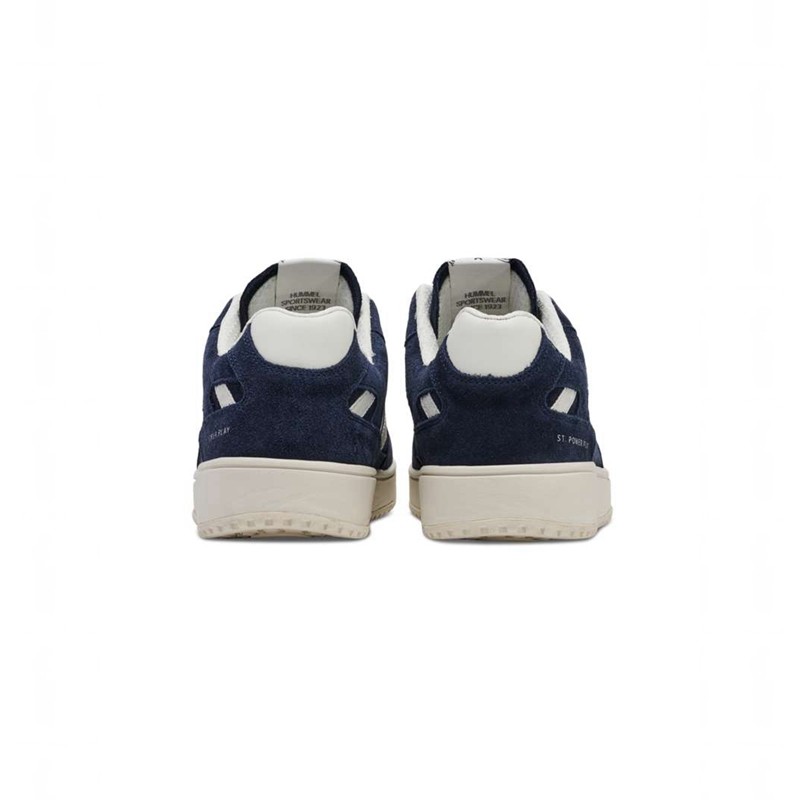 Hummel St. Power Play Suede Sneakers Herr Marinblå | 815214-139