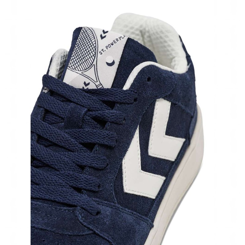Hummel St. Power Play Suede Sneakers Herr Marinblå | 815214-139