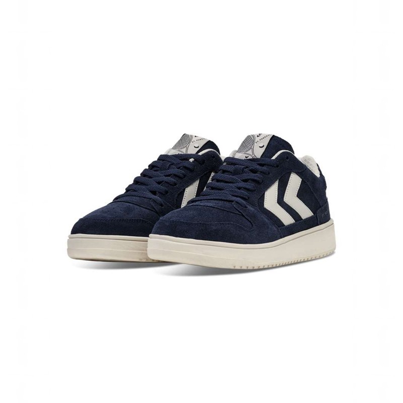 Hummel St. Power Play Suede Sneakers Herr Marinblå | 815214-139