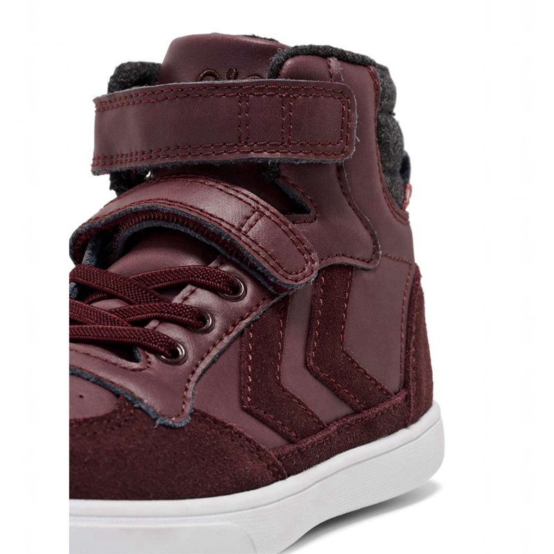 Hummel Stadil Winter High Jr Vinterskor Barn Fuchsia | 450238-736