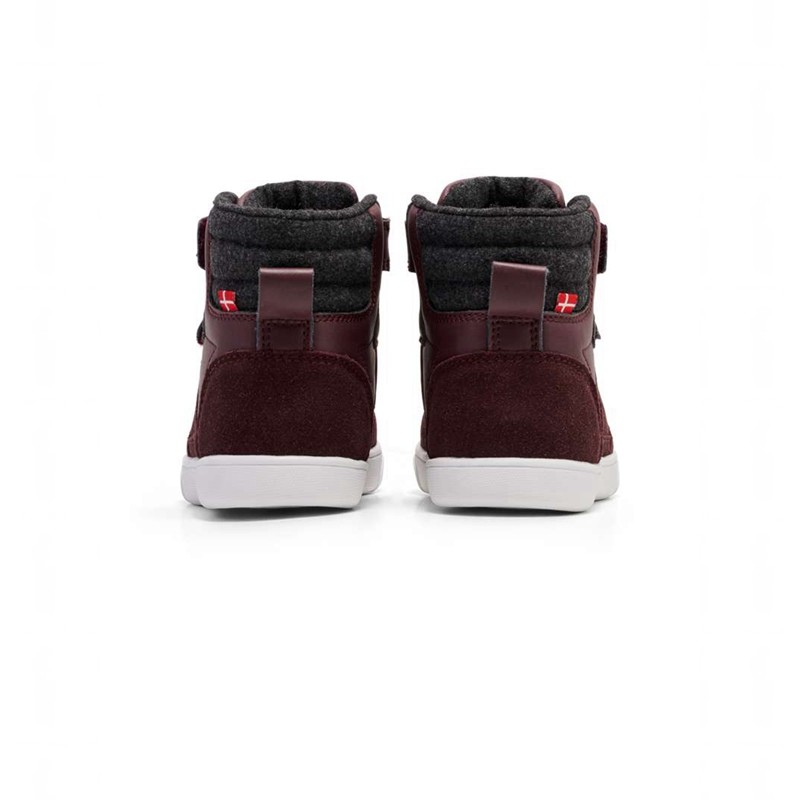 Hummel Stadil Winter High Jr Vinterskor Barn Fuchsia | 450238-736