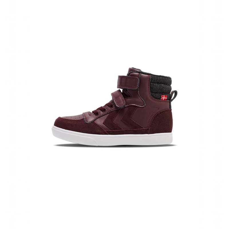 Hummel Stadil Winter High Jr Vinterskor Barn Fuchsia | 450238-736