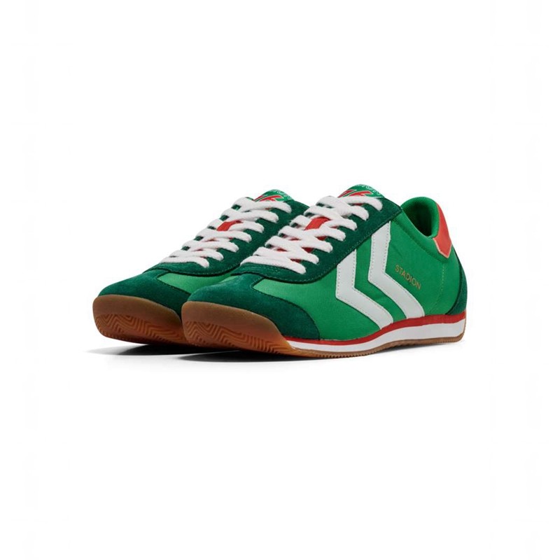 Hummel Stadion Nylon T-shirt Herr Gröna | 088949-865