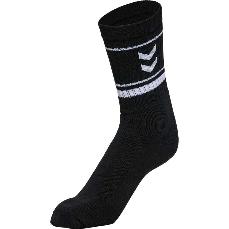 Hummel Stripe Crew 3-pack Strumpor Dam Svarta | 831839-657