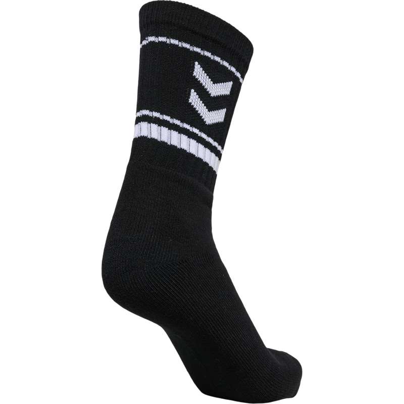 Hummel Stripe Crew 3-pack Strumpor Dam Svarta | 831839-657