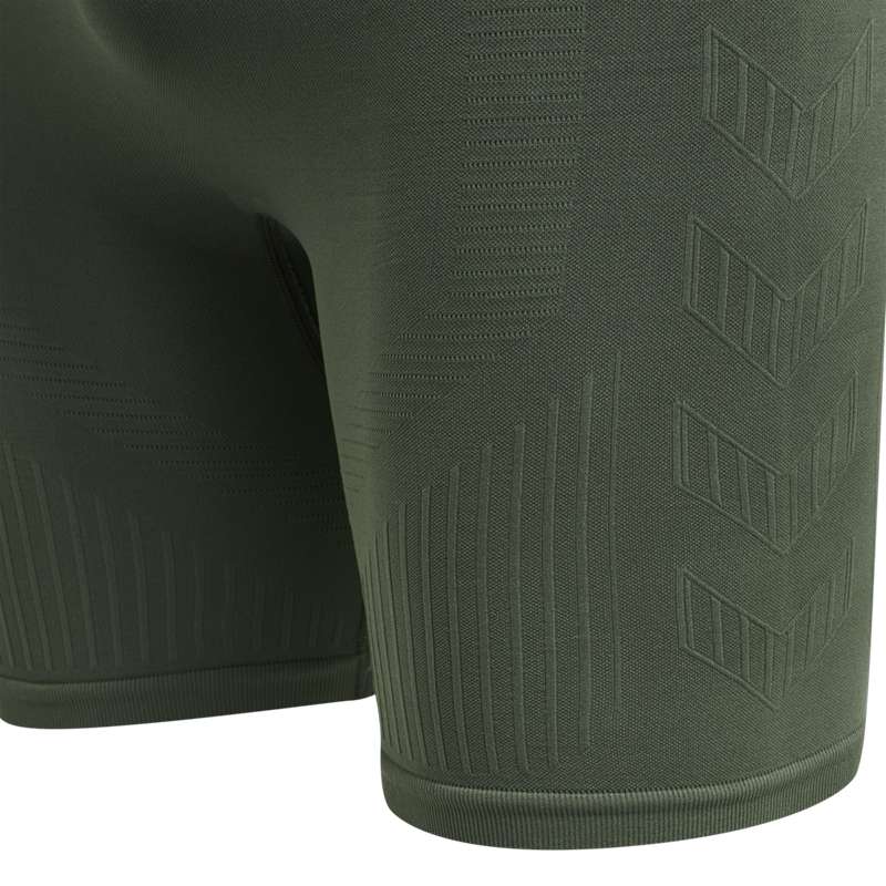 Hummel Stroke Seamless Tight Shorts Herr Gröna | 892911-370