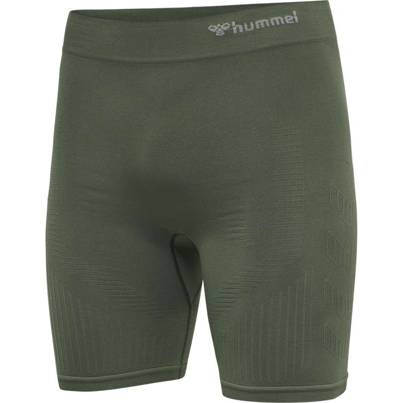 Hummel Stroke Seamless Tight Shorts Herr Gröna | 892911-370