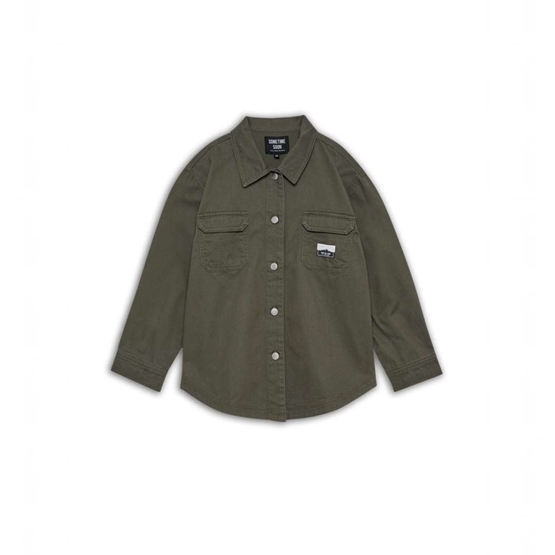 Hummel Stsark Övertröja Barn Olivgröna | 910822-645