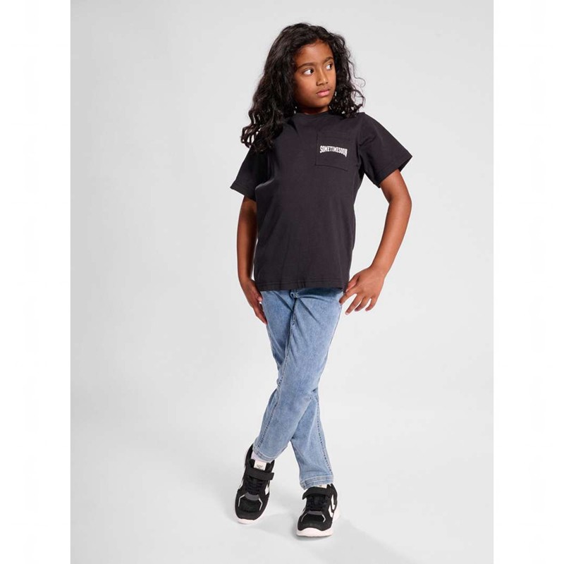 Hummel Stsharlem T-shirt Barn Svarta | 448483-182