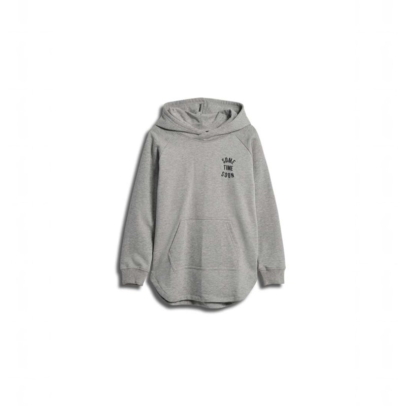 Hummel Stsmonterey Hoodie Barn Grå | 531391-289