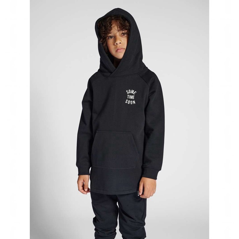 Hummel Stsmonterey Hoodie Barn Svarta | 547136-739