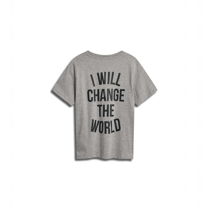 Hummel Stsrevolution S/S T-shirt Barn Grå | 917236-491
