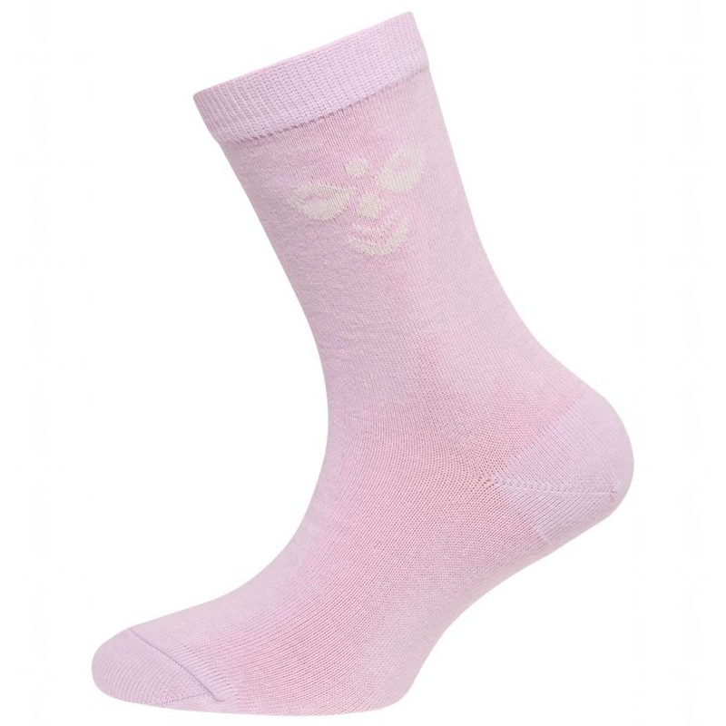 Hummel Sutton 3-pack Strumpor Barn Rosa | 345378-459
