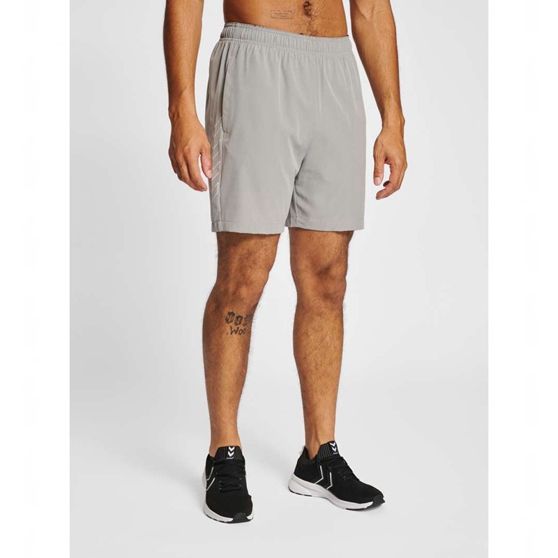 Hummel Te Base Woven Shorts Herr Grå | 230981-305