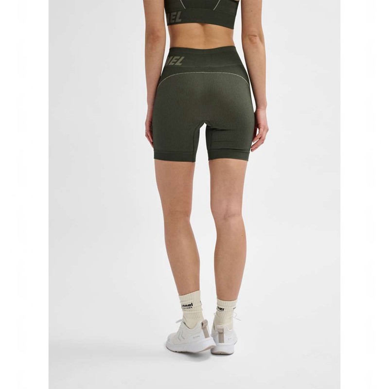Hummel Te Christel Seamless Shorts Dam Gröna | 976318-739
