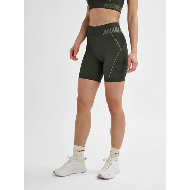 Hummel Te Christel Seamless Shorts Dam Gröna | 976318-739