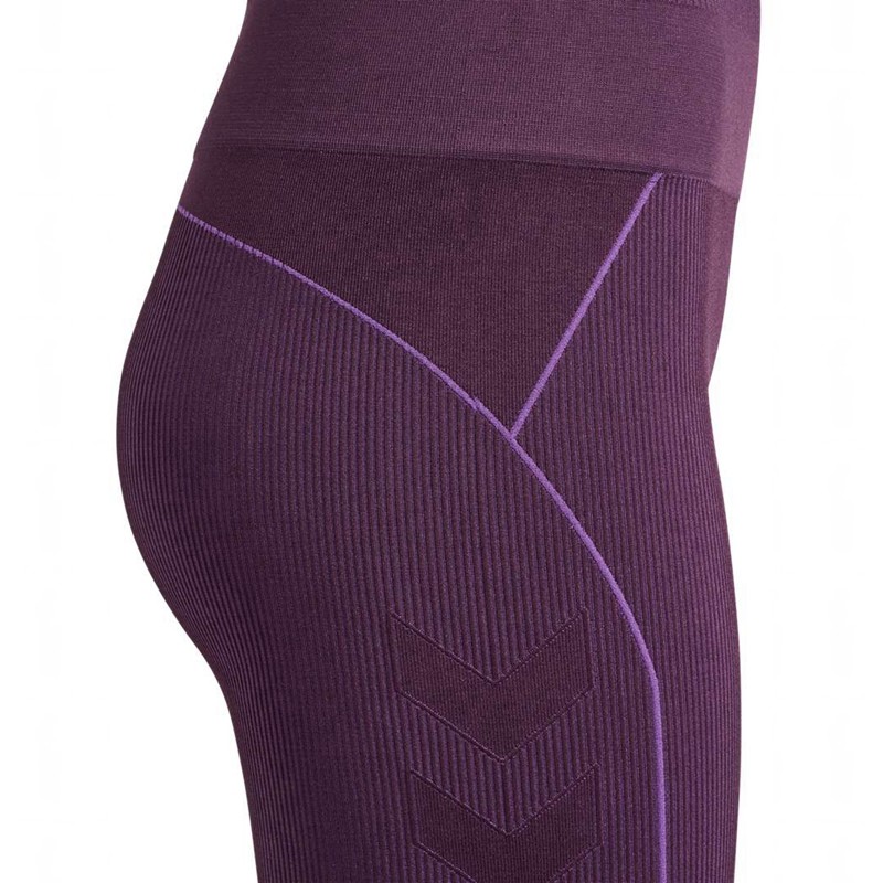 Hummel Te Christel Seamless Shorts Dam Lila | 751133-643