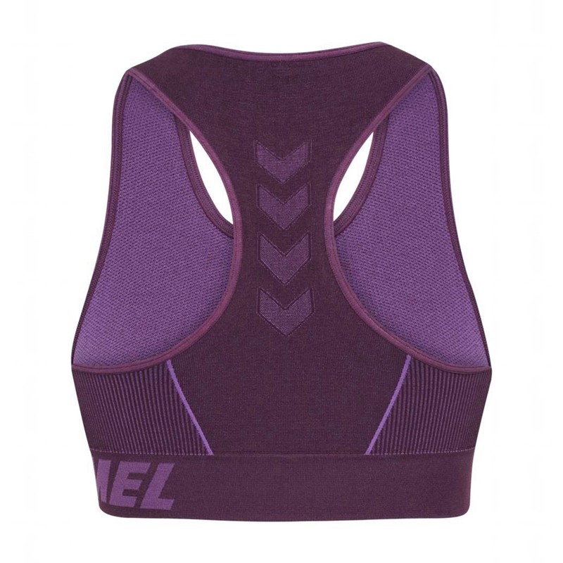 Hummel Te Christel Seamless Top Jackor Dam Lila | 431595-816