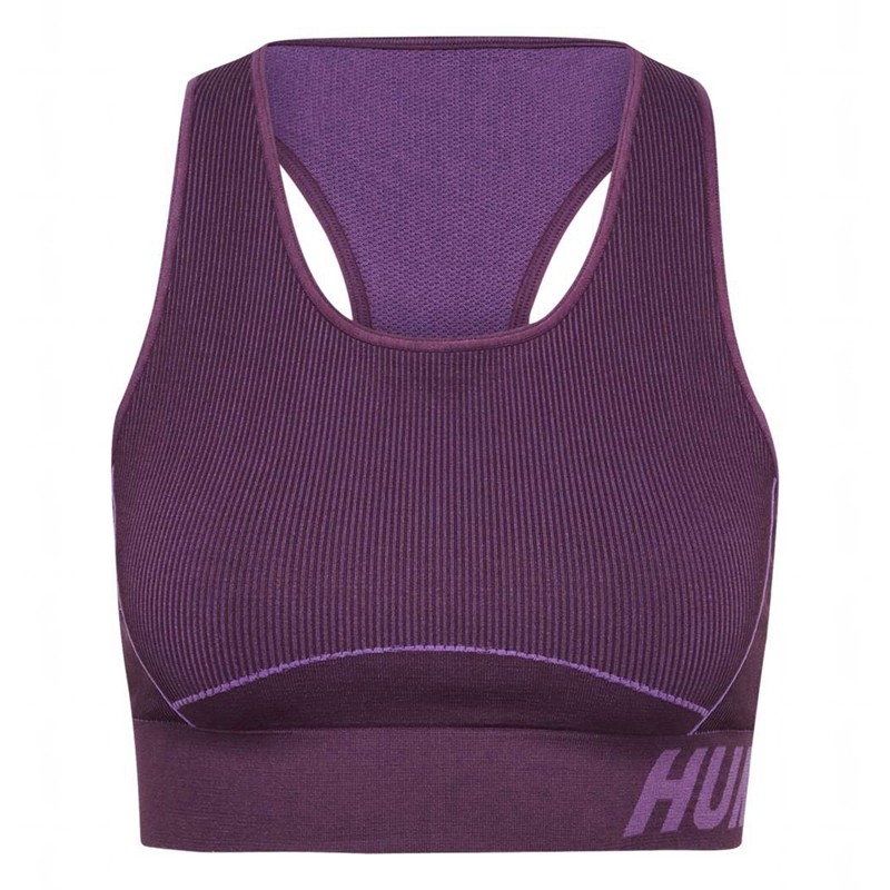 Hummel Te Christel Seamless Top Jackor Dam Lila | 431595-816