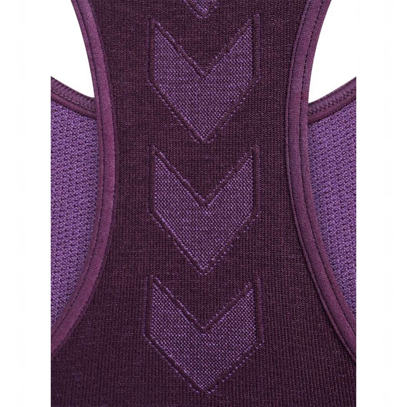 Hummel Te Christel Seamless Top Jackor Dam Lila | 431595-816