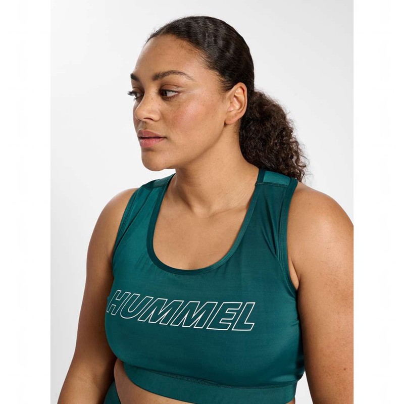 Hummel Te Curvy Plus Sport BH Dam Gröna | 580659-478