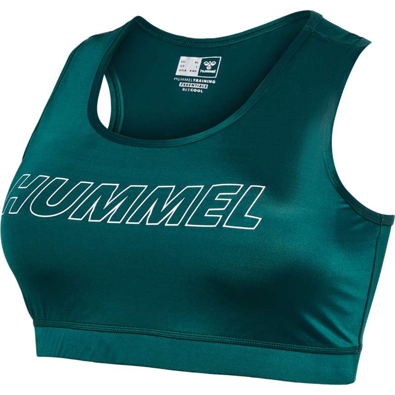 Hummel Te Curvy Plus Sport BH Dam Gröna | 580659-478