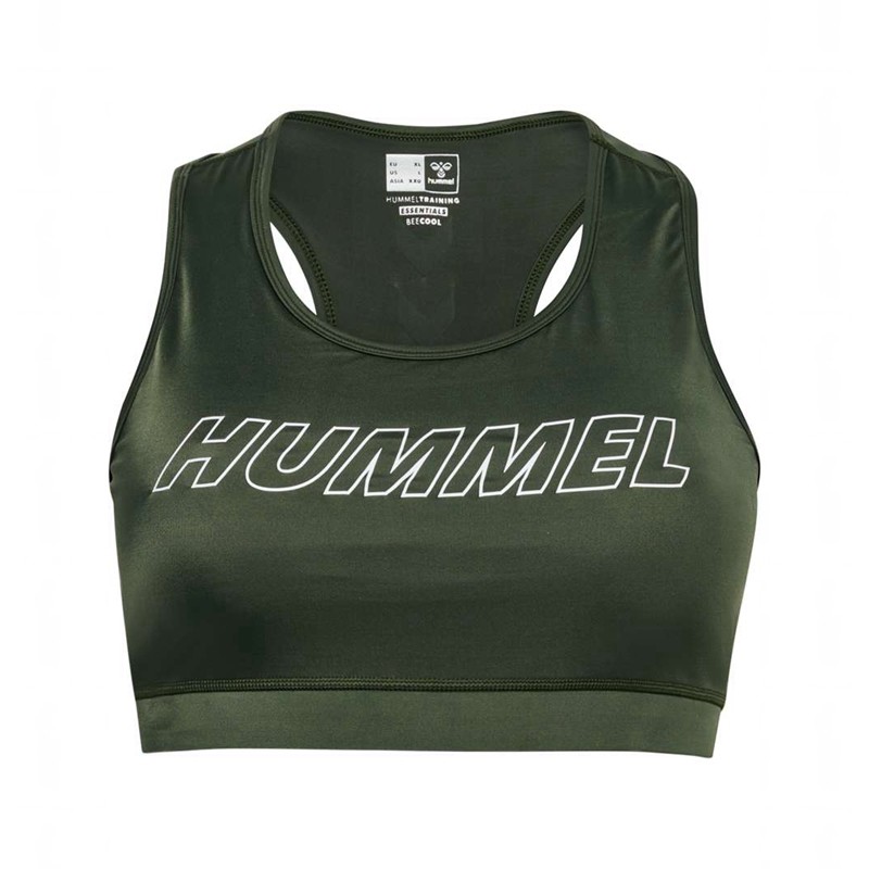 Hummel Te Curvy Plus Sport BH Dam Gröna | 138441-413
