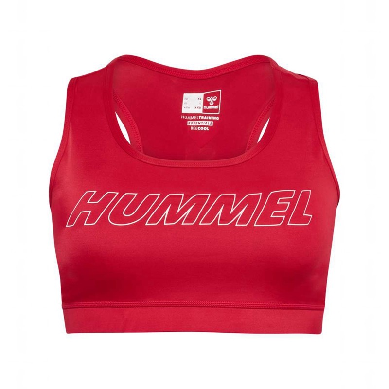 Hummel Te Curvy Plus T-shirt Dam Röda | 383341-291