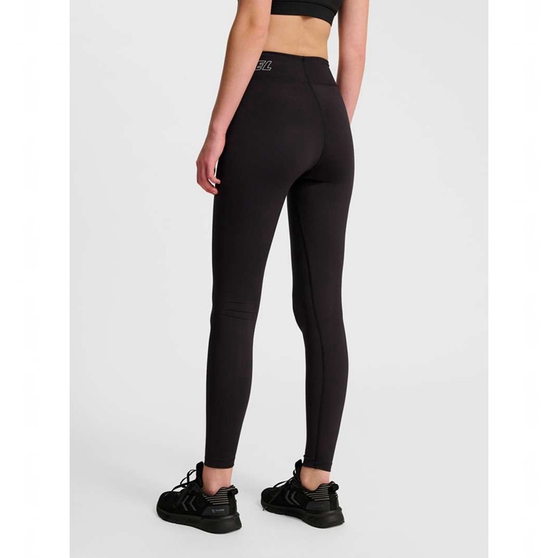Hummel Te Fundamental Mid Waist Strumpbyxor Dam Svarta | 799033-733