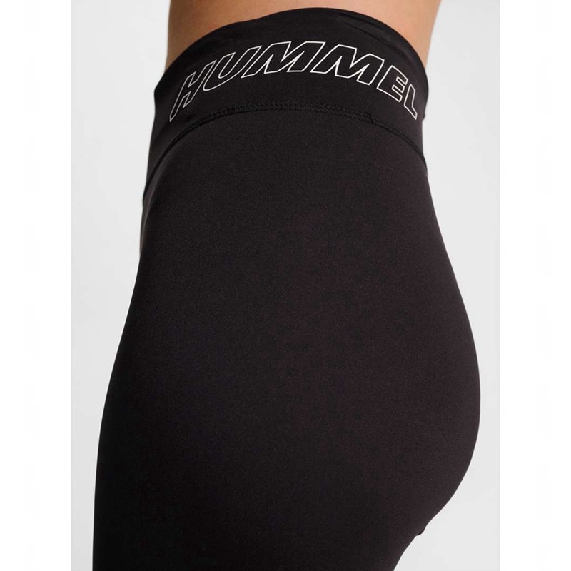 Hummel Te Fundamental Mid Waist Strumpbyxor Dam Svarta | 799033-733