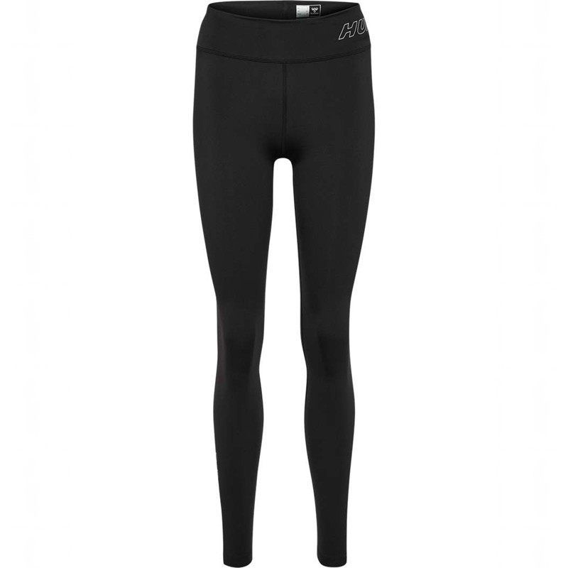 Hummel Te Fundamental Mid Waist Strumpbyxor Dam Svarta | 799033-733