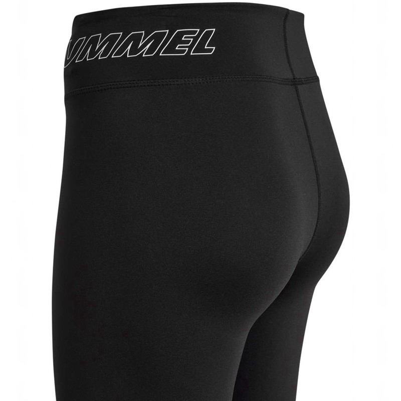 Hummel Te Fundamental Mid Waist Strumpbyxor Dam Svarta | 799033-733