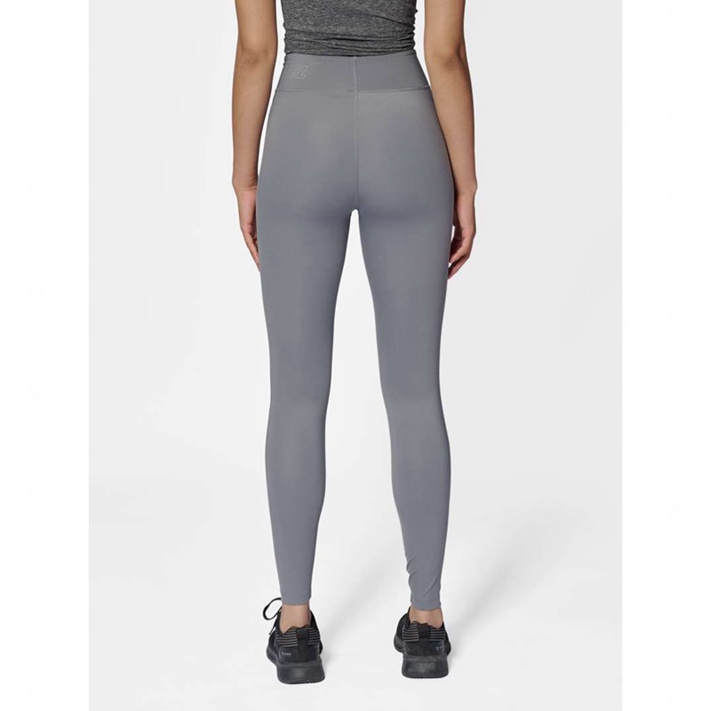 Hummel Te Fundamental Mid Waist Strumpbyxor Dam Grå | 333539-000