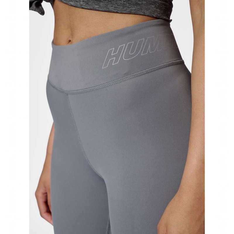 Hummel Te Fundamental Mid Waist Strumpbyxor Dam Grå | 333539-000