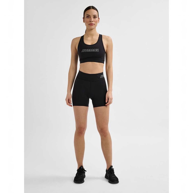 Hummel Te Fundamental Mw Tight Shorts Dam Svarta | 596279-664