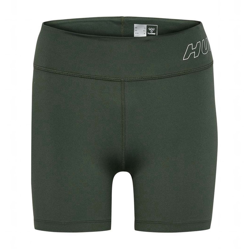 Hummel Te Fundamental Mw Tight Shorts Dam Gröna | 148285-200