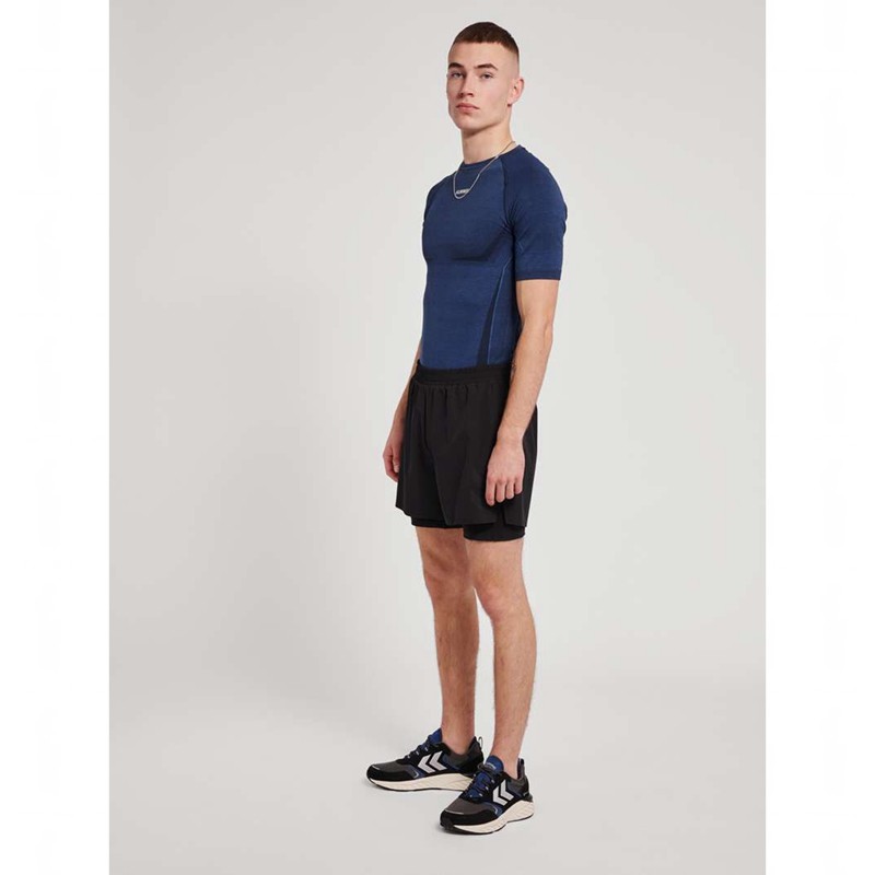 Hummel Te Mike Seamless Baslager Herr Marinblå | 457956-437
