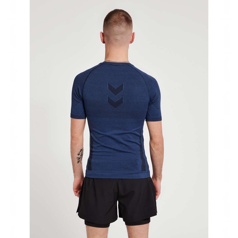 Hummel Te Mike Seamless Baslager Herr Marinblå | 457956-437
