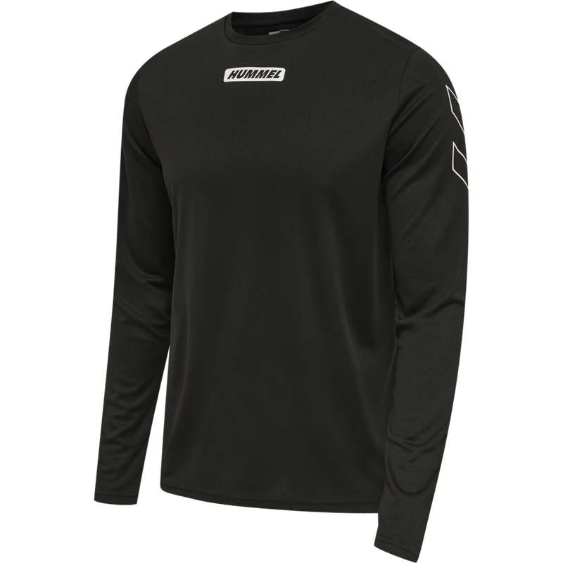 Hummel Te Tihalt L/S T-shirt Herr Svarta | 034100-129