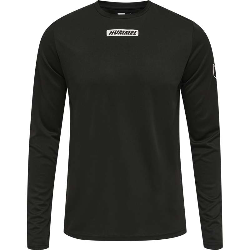 Hummel Te Tihalt L/S T-shirt Herr Svarta | 034100-129