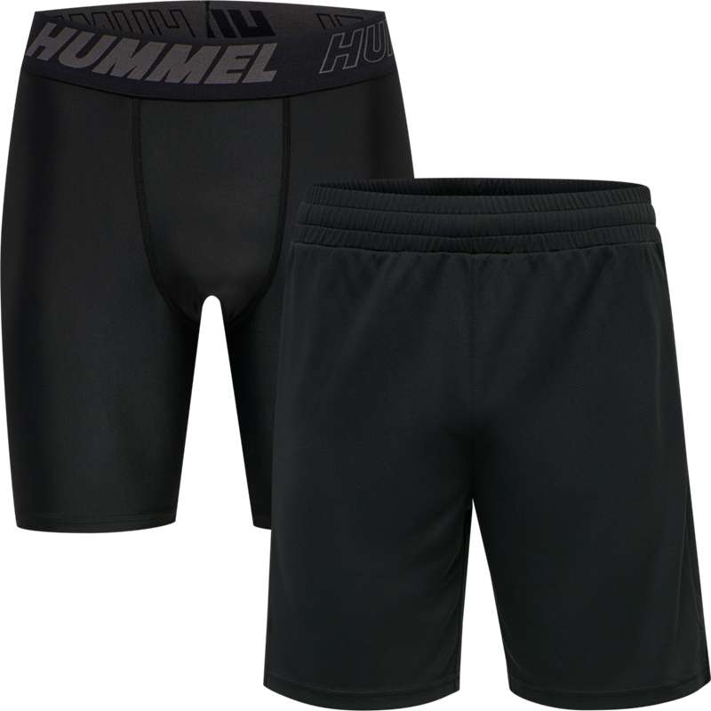 Hummel Te Topaz 2-pack Set Shorts Herr Svarta | 923811-729