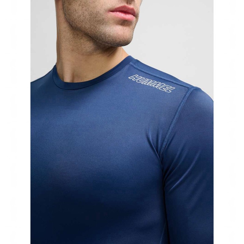 Hummel Te Topaz Baselayer L/S T-shirt Herr Marinblå | 765755-899
