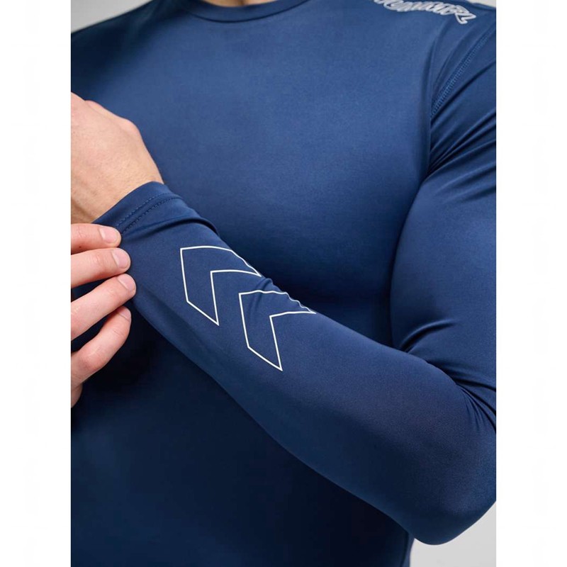 Hummel Te Topaz Baselayer L/S T-shirt Herr Marinblå | 765755-899