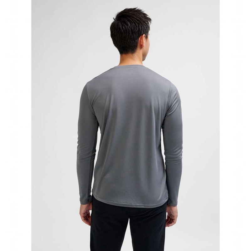Hummel Te Topaz L/S T-shirt Herr Grå | 495673-681