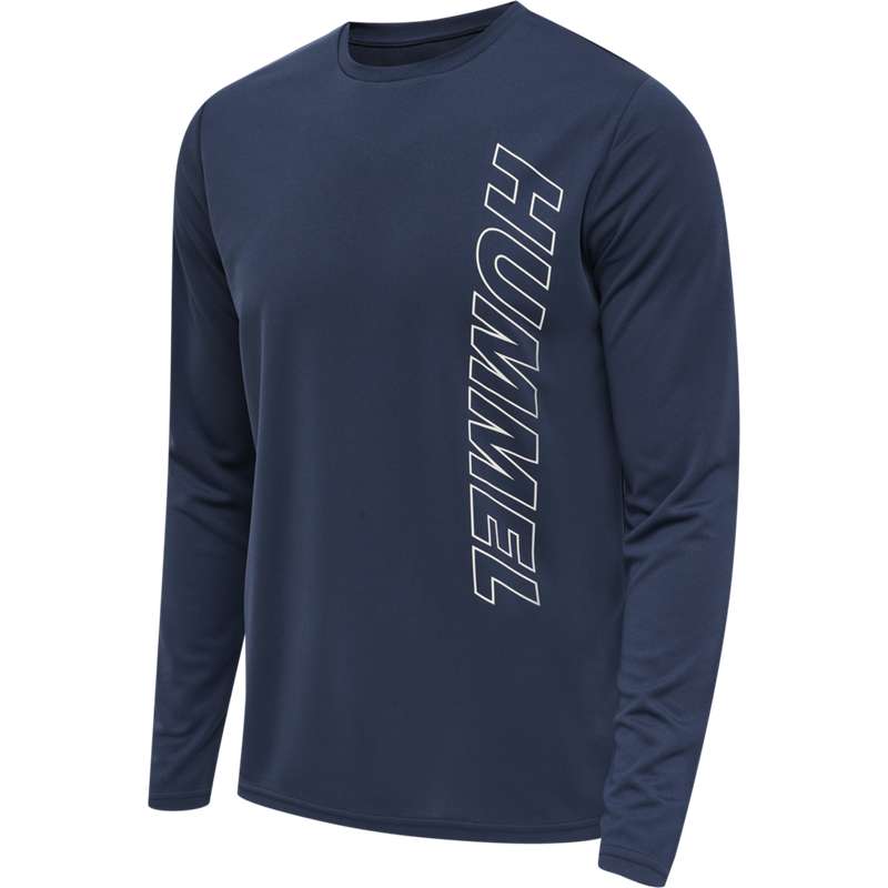Hummel Te Topaz L/S T-shirt Herr Marinblå | 422039-698