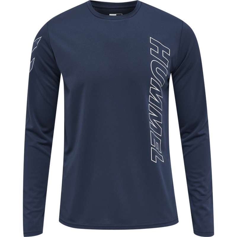 Hummel Te Topaz L/S T-shirt Herr Marinblå | 422039-698